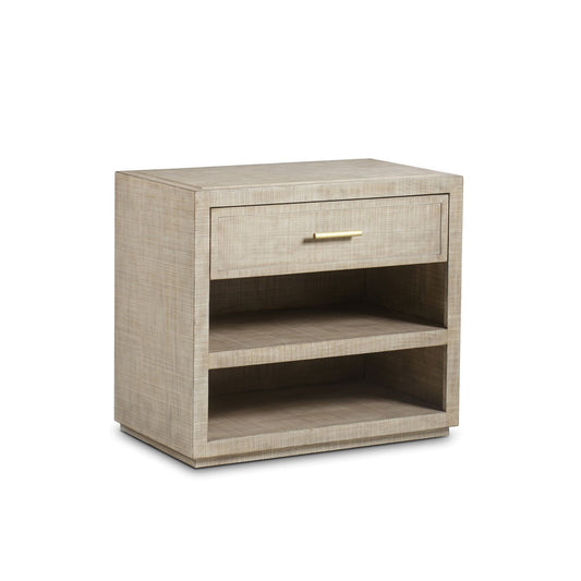 Andrew Martin | Raffles 1 Drawer Nightstand Natural