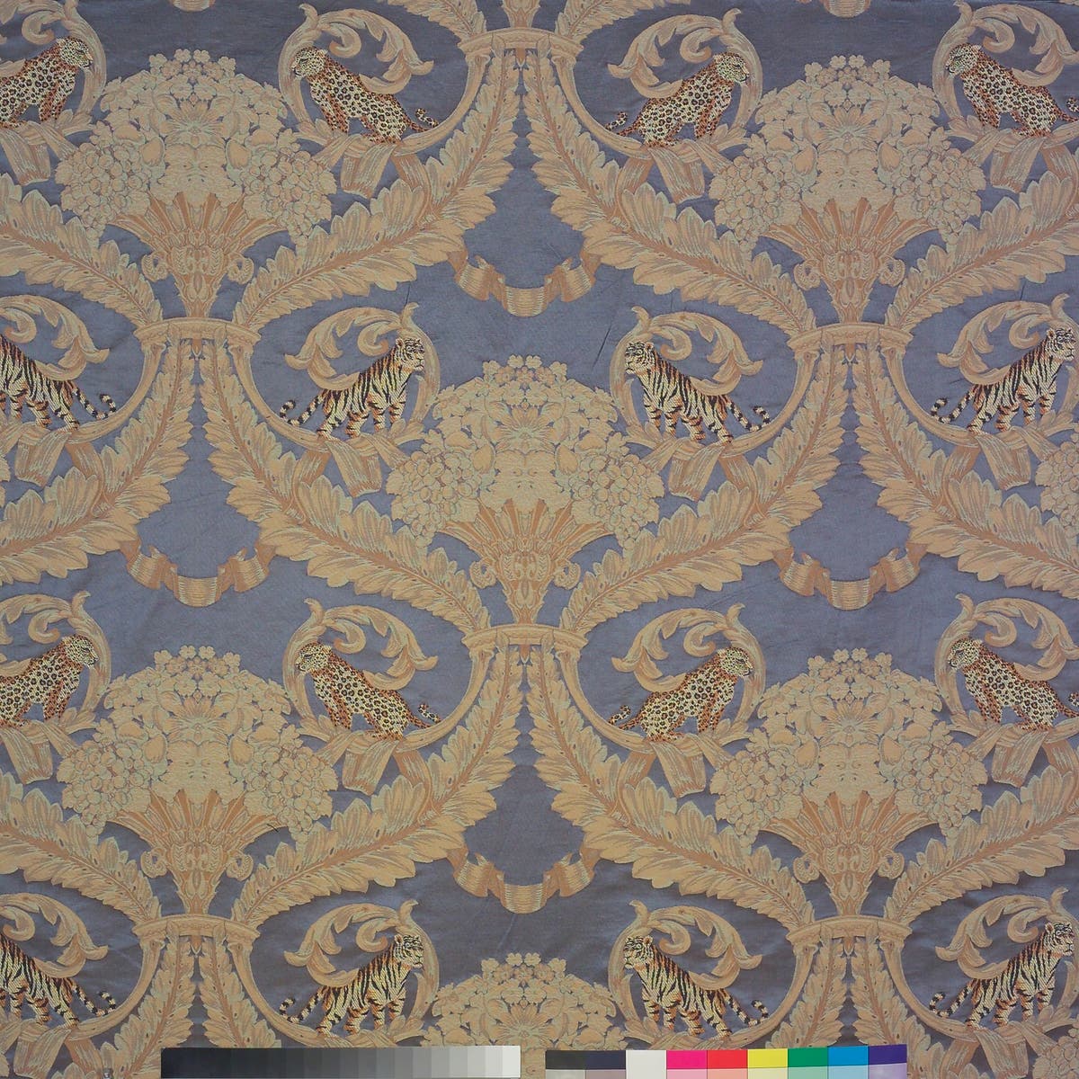 Rubelli Sandokan fabric - Blu