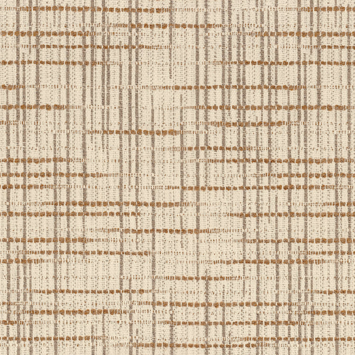 Casamance | Les Tisserands fabric - Terracotta Taupe