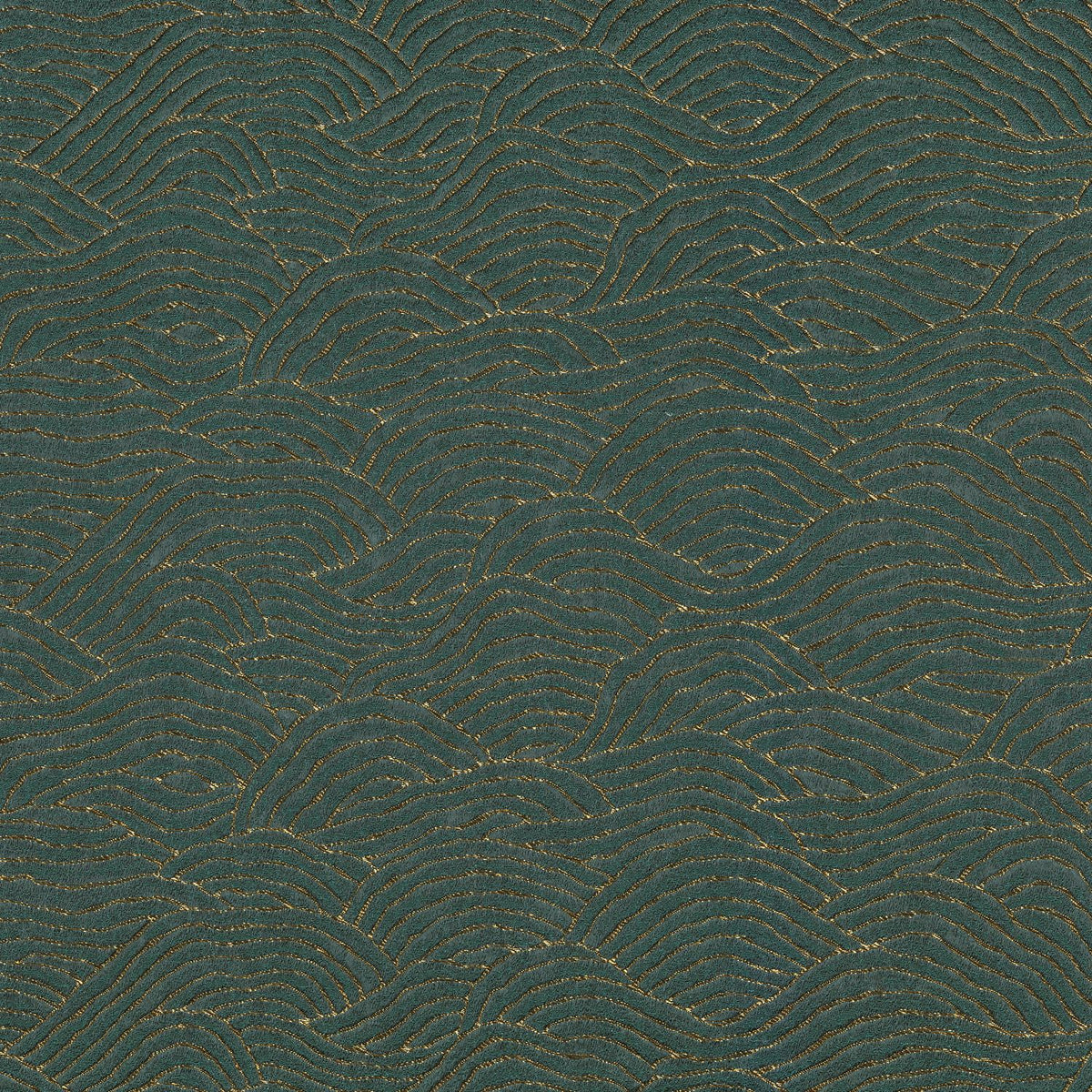 Casamance | Bord De Seine fabric - Pétrole