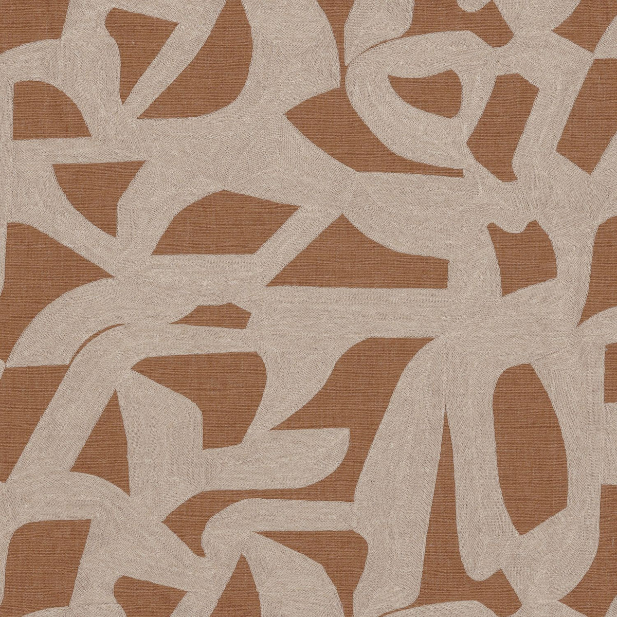 Casamance | Mainland fabric - Terracotta