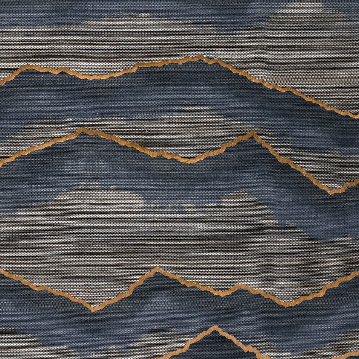 Casamance | Hida wallcovering - Bleu Nuit