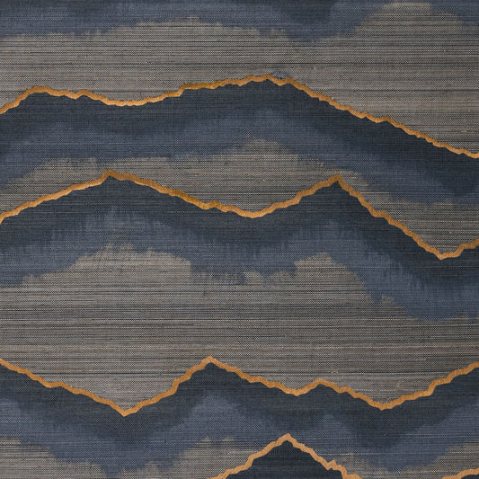 Casamance | Hida wallcovering - Bleu Nuit