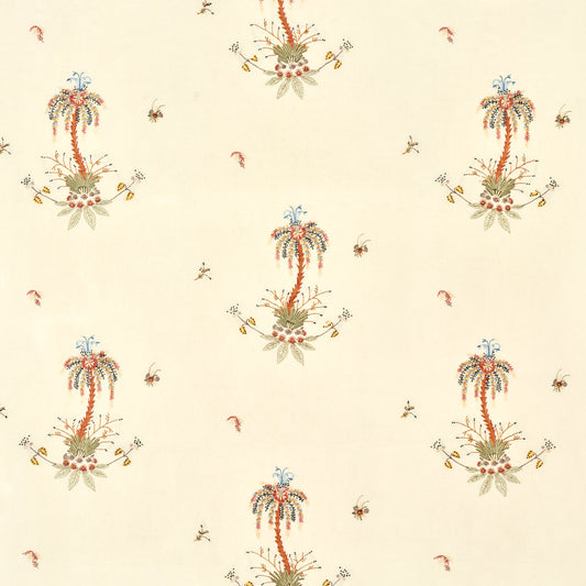 Schumacher | Royal Poinciana Hand Embroidery fabric - 22140