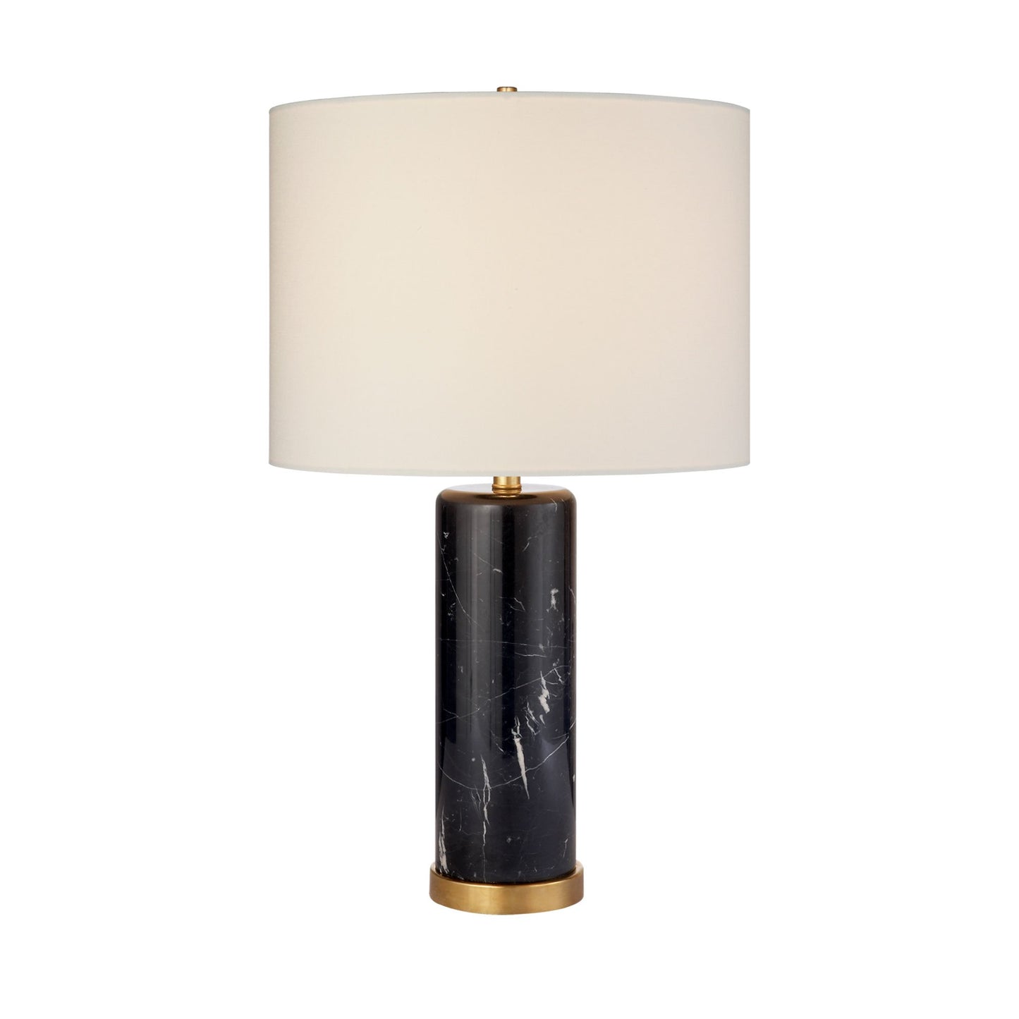 Andrew Martin Cliff Table Lamp Black Marble