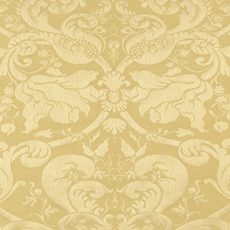 Schumacher | Gavotte Brocatelle Damask fabric - 22551