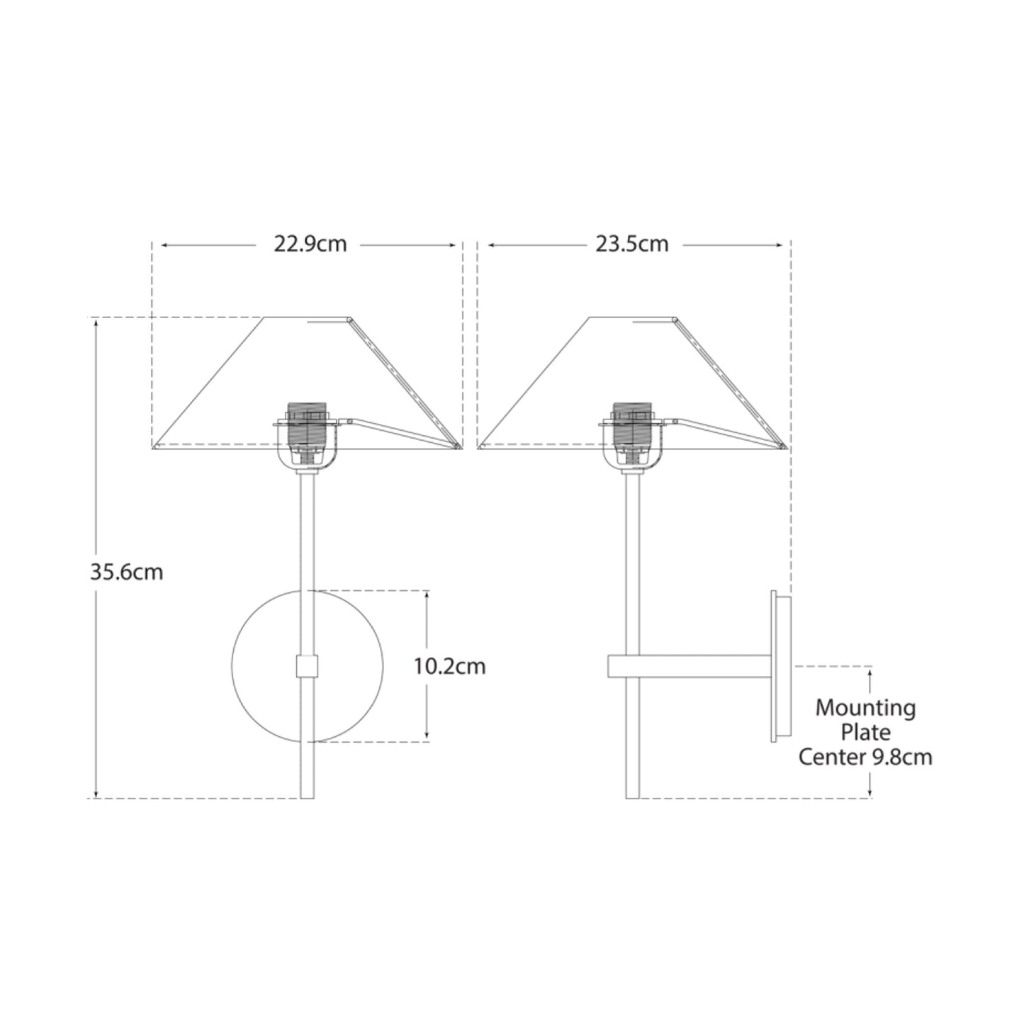 Andrew Martin | Hackney Wall Light Bronze