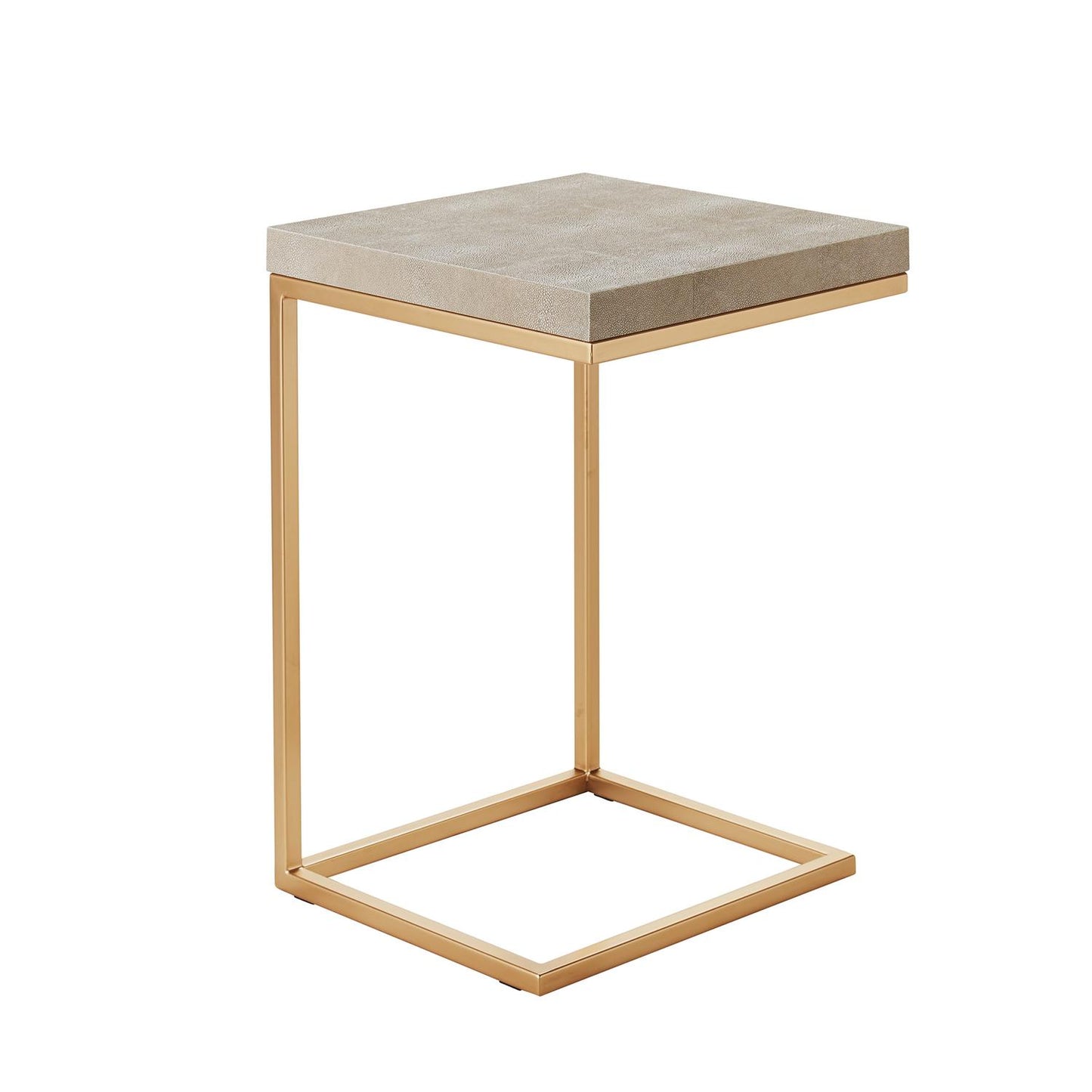 Andrew Martin Ashley Side Table Cream angle