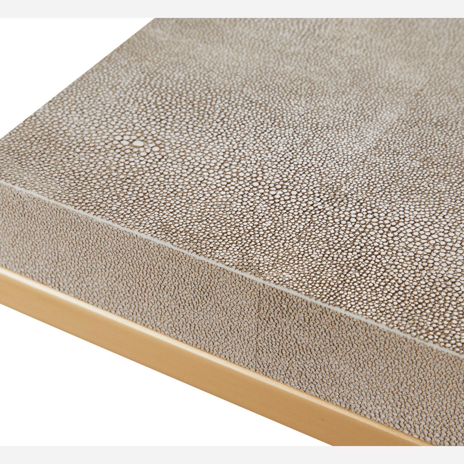 Andrew Martin Ashley Side Table Cream detail