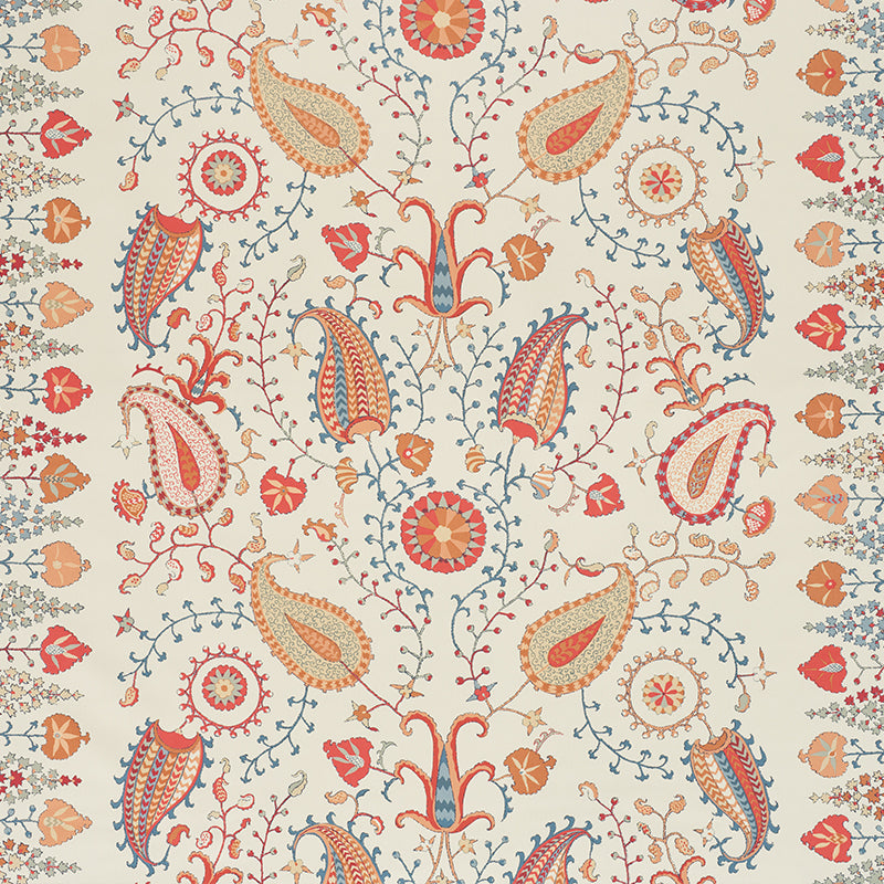 Schumacher | Lakai Printed Embroidery fabric - 2643360