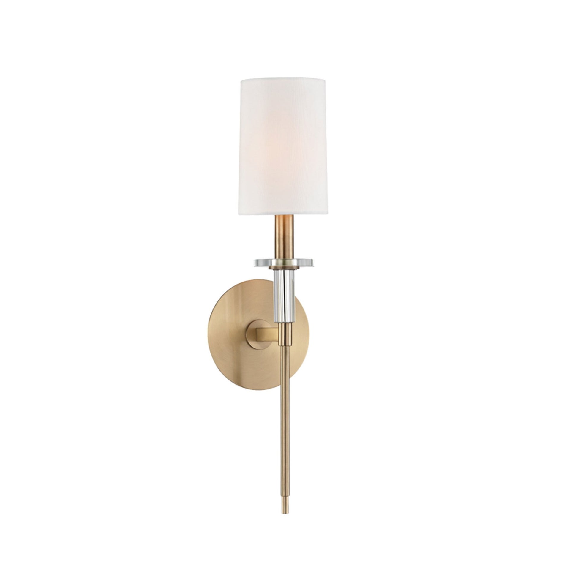 Andrew Martin Amherst Single Wall Light Aged Brass