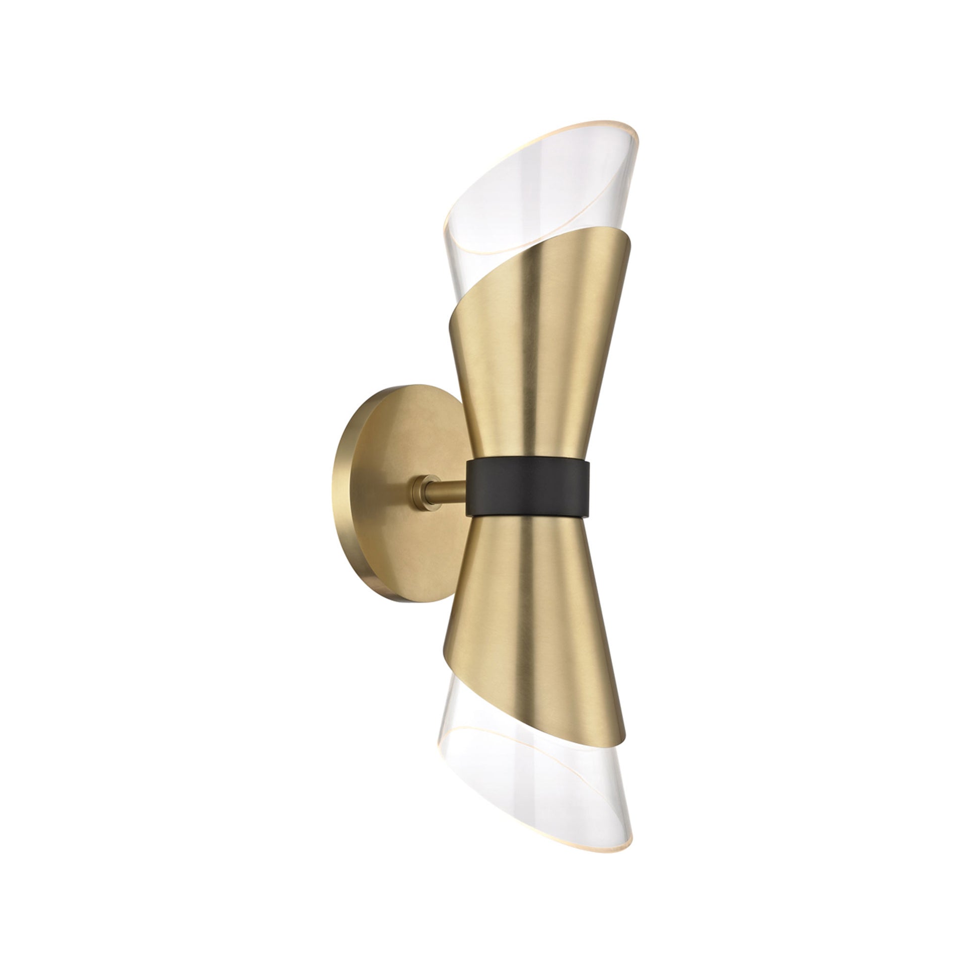 Angie Wall Light Aged Brass