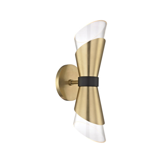 Angie Wall Light Aged Brass