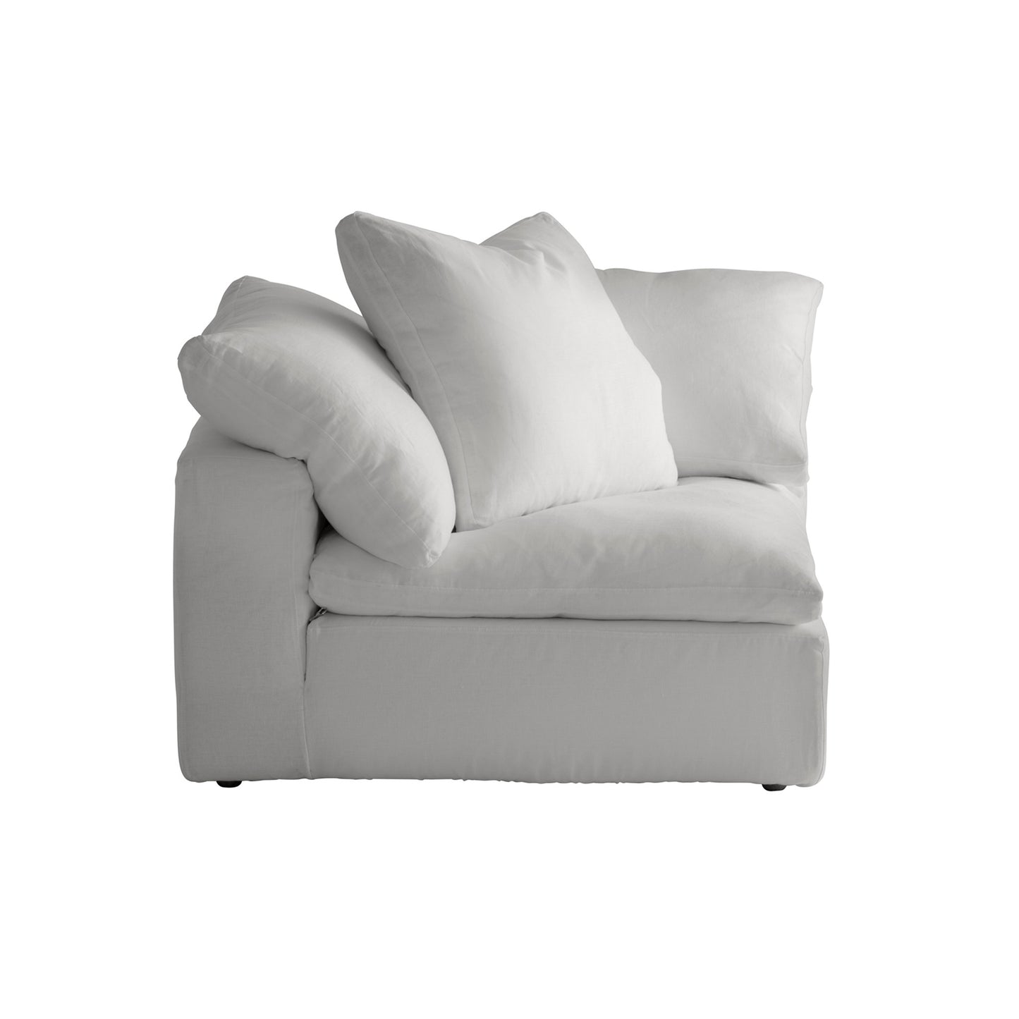 Andrew Martin Truman Junior White Linen corner section