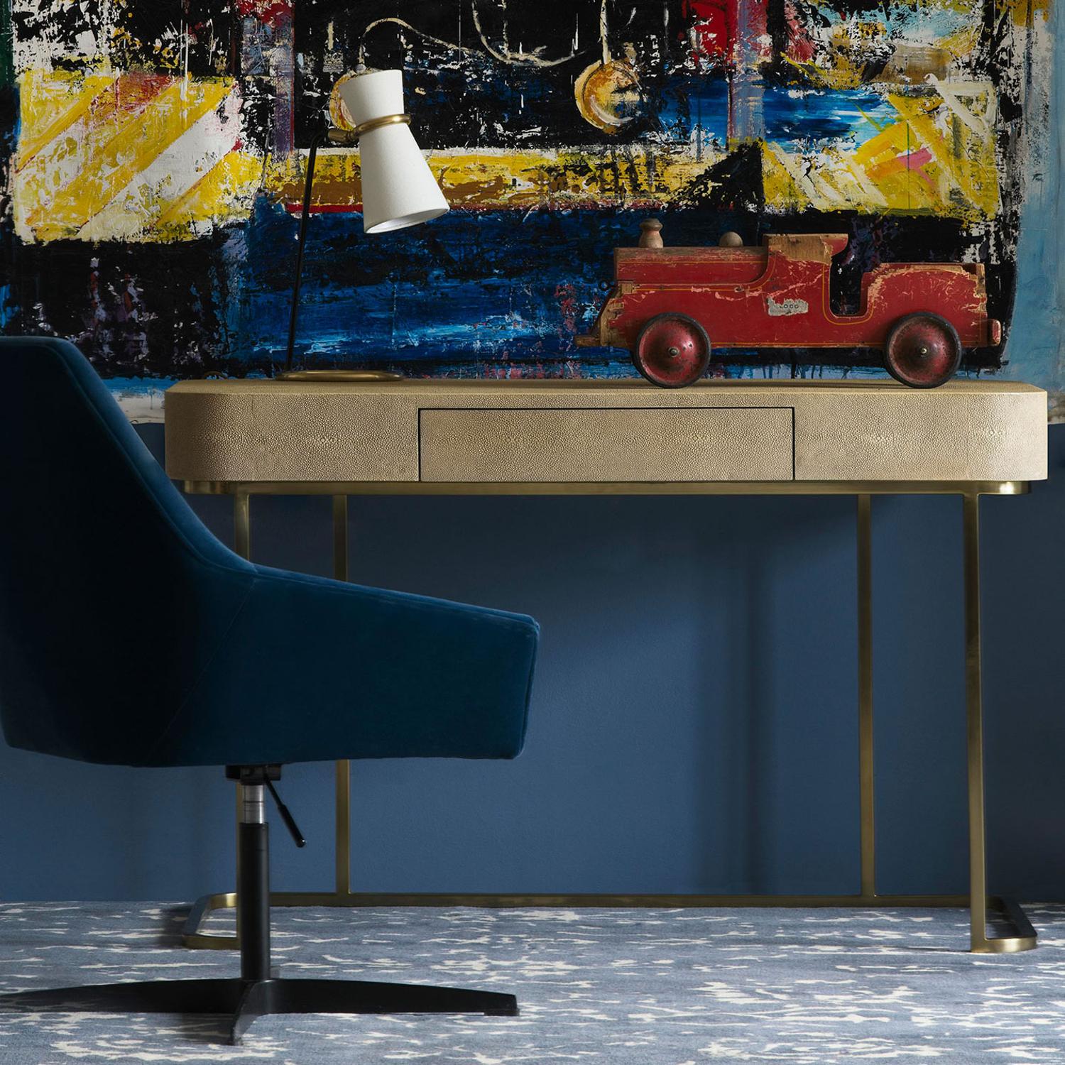 Andrew Martin Jacques Desk Taupe