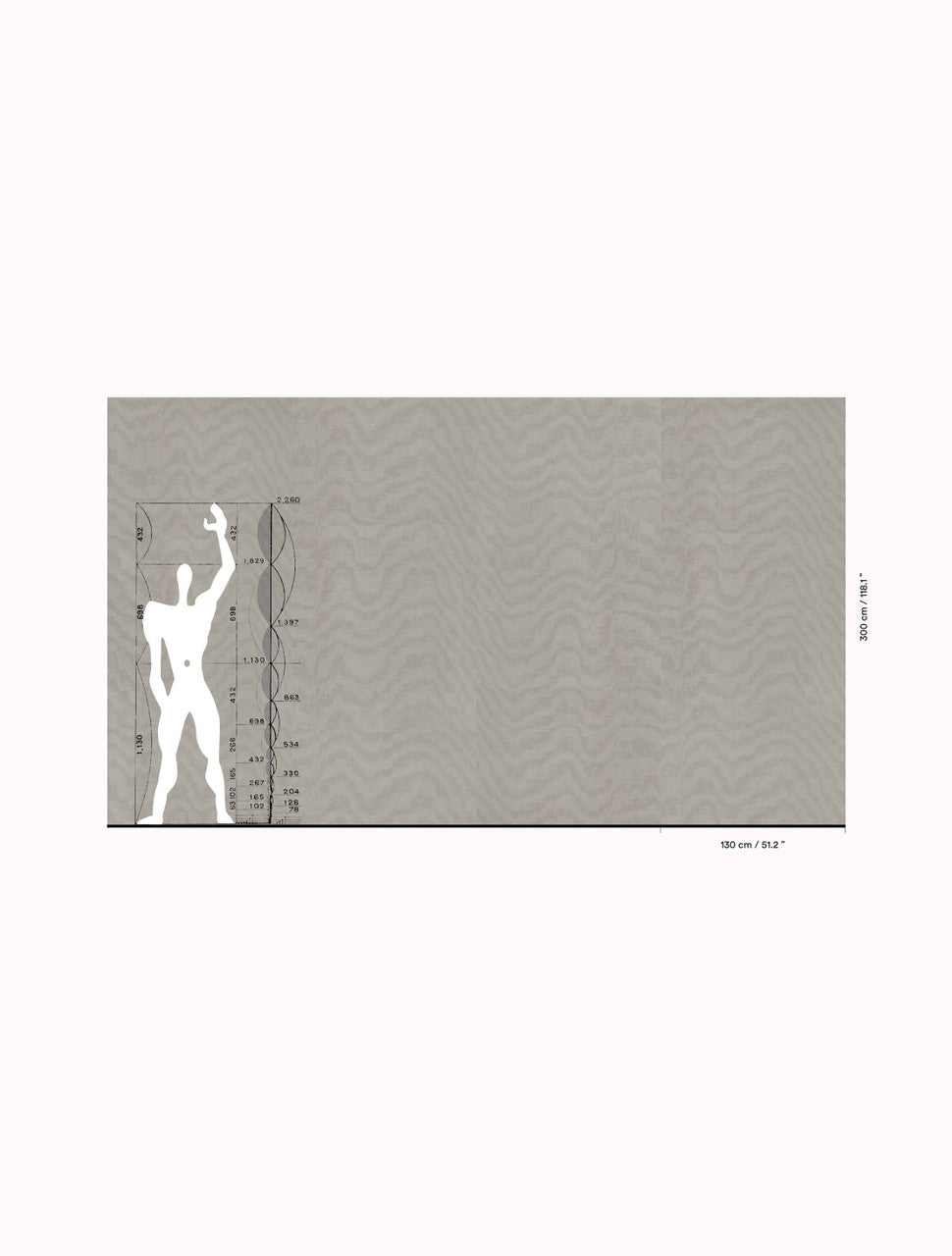 DEDAR | Moiré Chanvre Wall