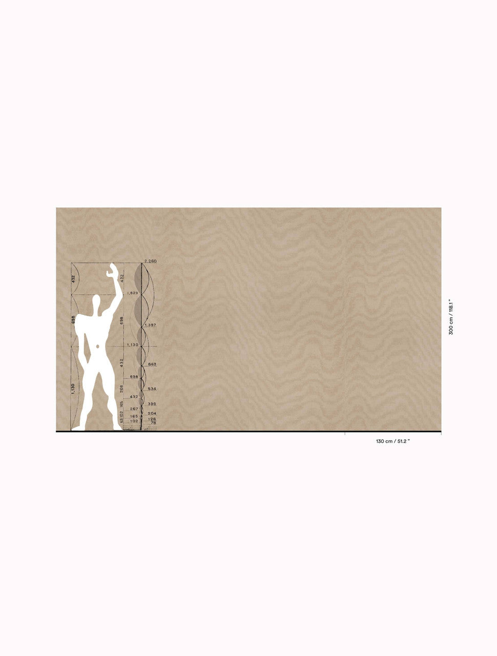 DEDAR | Moiré Chanvre Wall