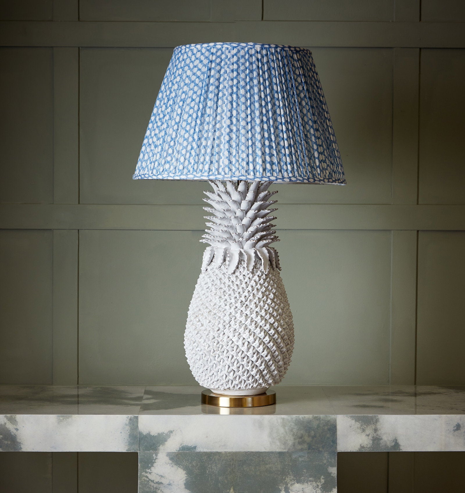 Julian Chichester | Palm Table Lamp White - Large