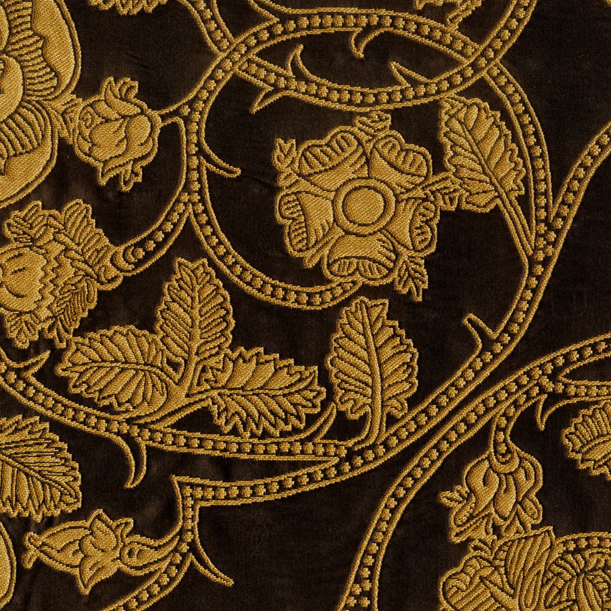 Rubelli Poliphilo fabric - Nero