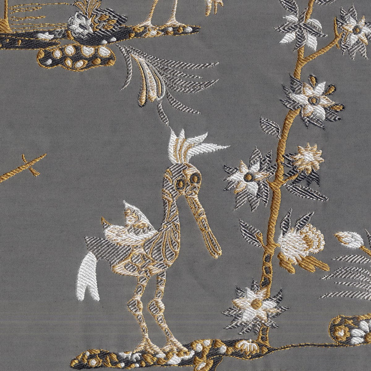 Rubelli Principessa Kocacin fabric - Argento