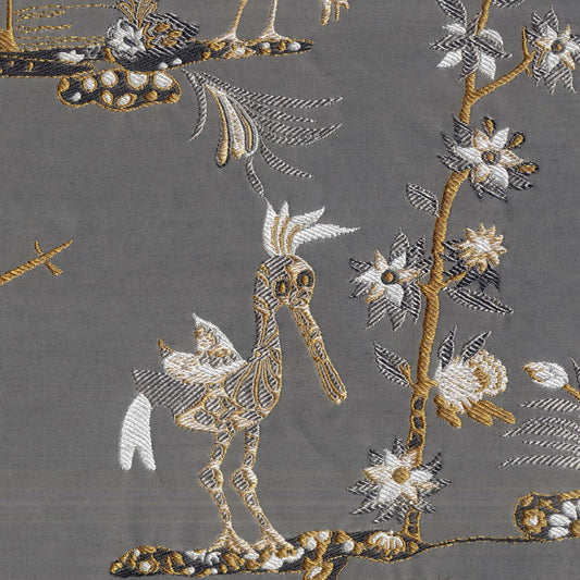 Rubelli Principessa Kocacin fabric - Argento