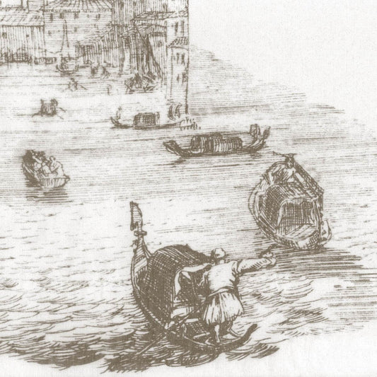 Rubelli Voile de Venise fabric - Sepia