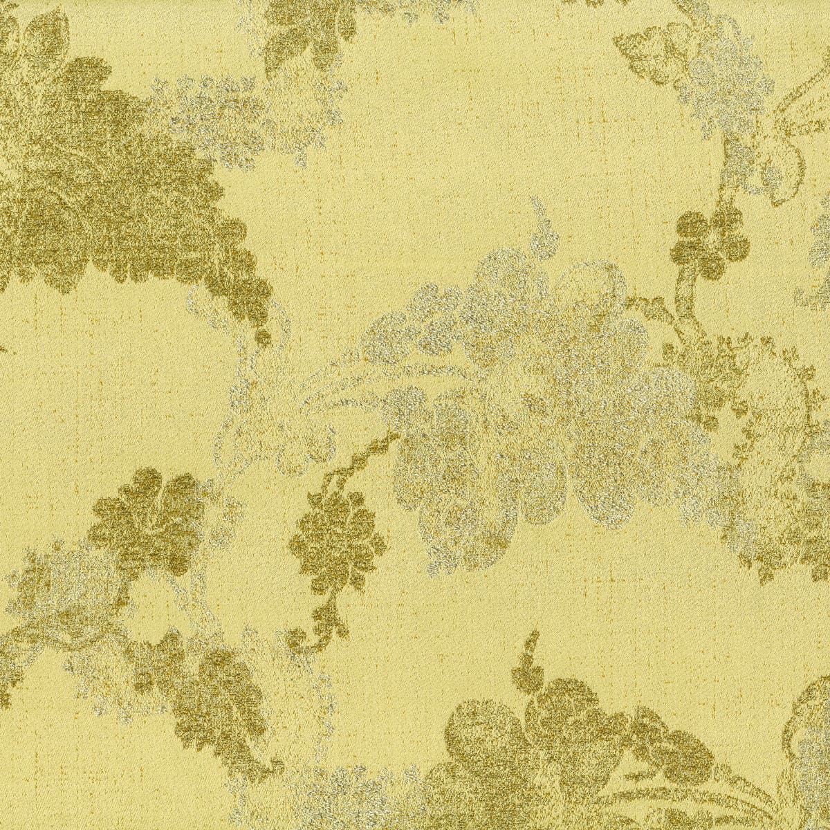 Rubelli Queen Anne fabric - Giallo napoli