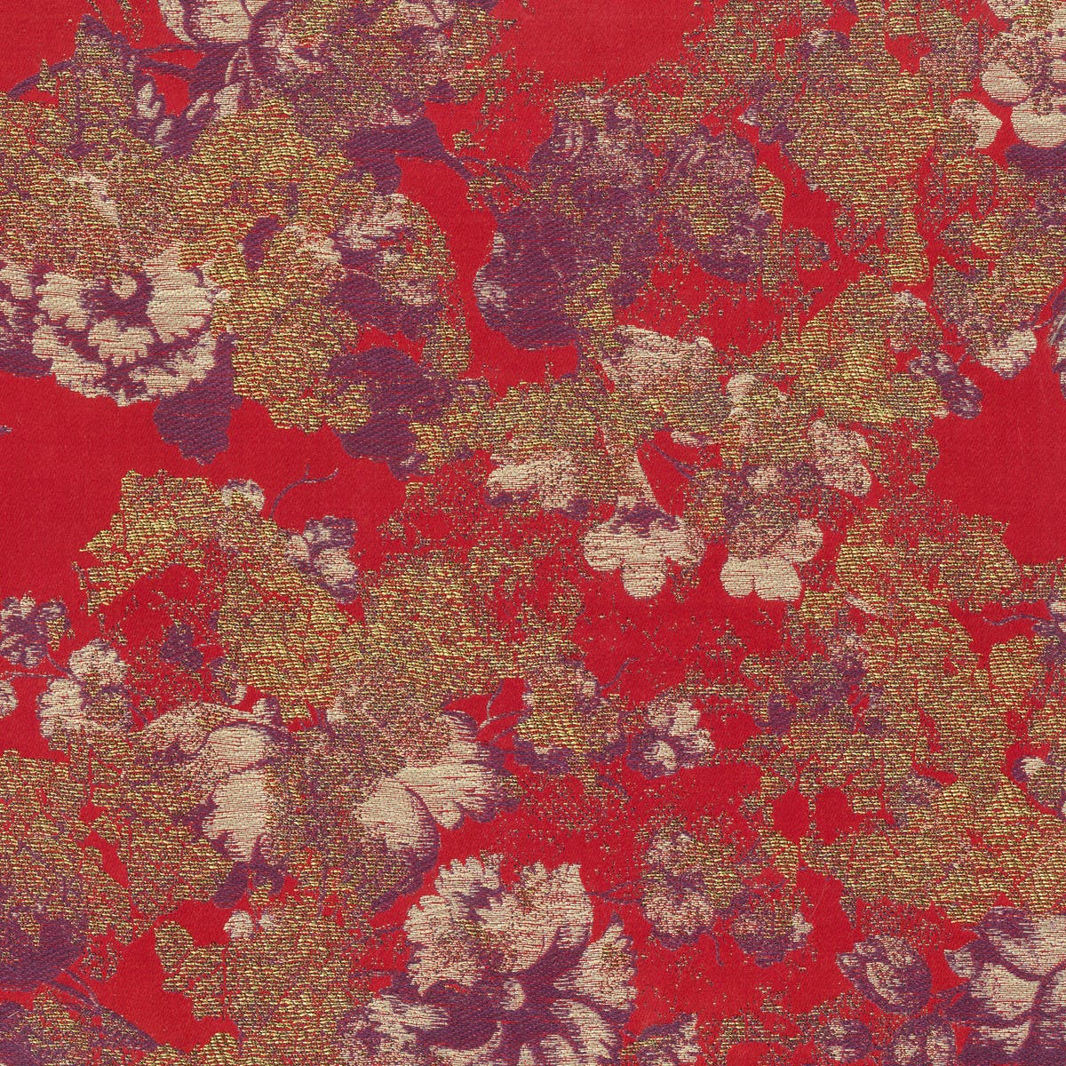 Rubelli Goldfinger fabric - Rosso