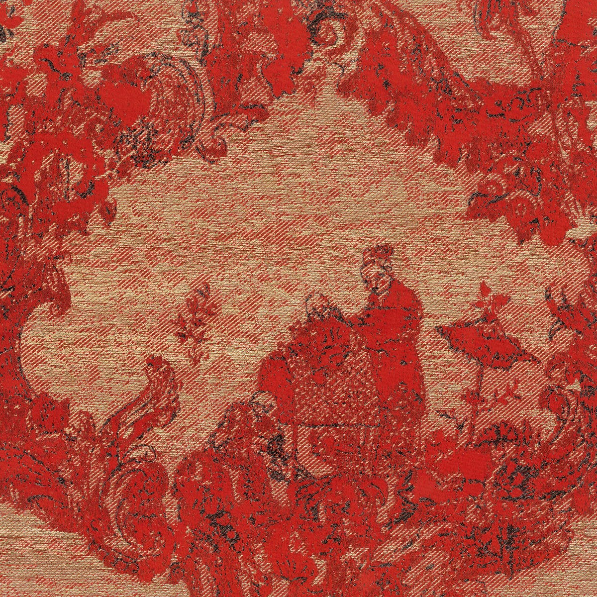 Rubelli Ming fabric - Lacca