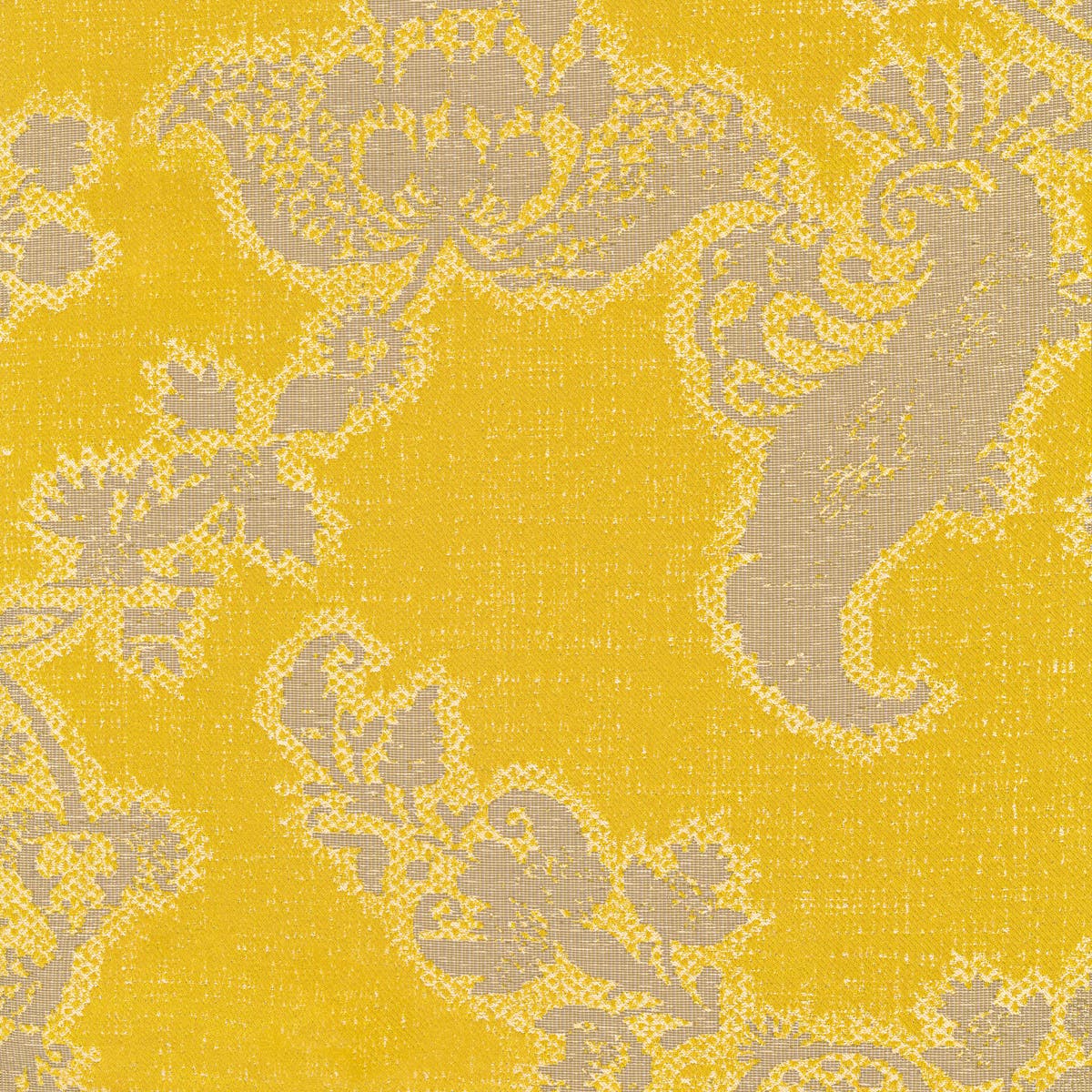 Rubelli Margaret’s Bouquet fabric - Limone