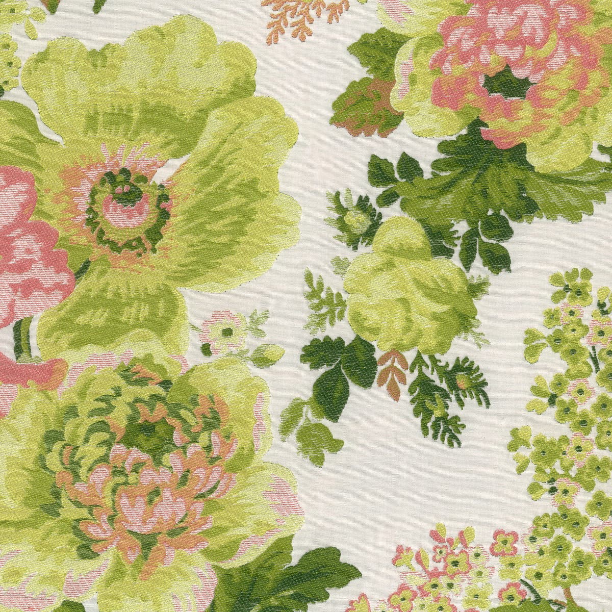 Rubelli My Fair Lady fabric - Limone-rosa