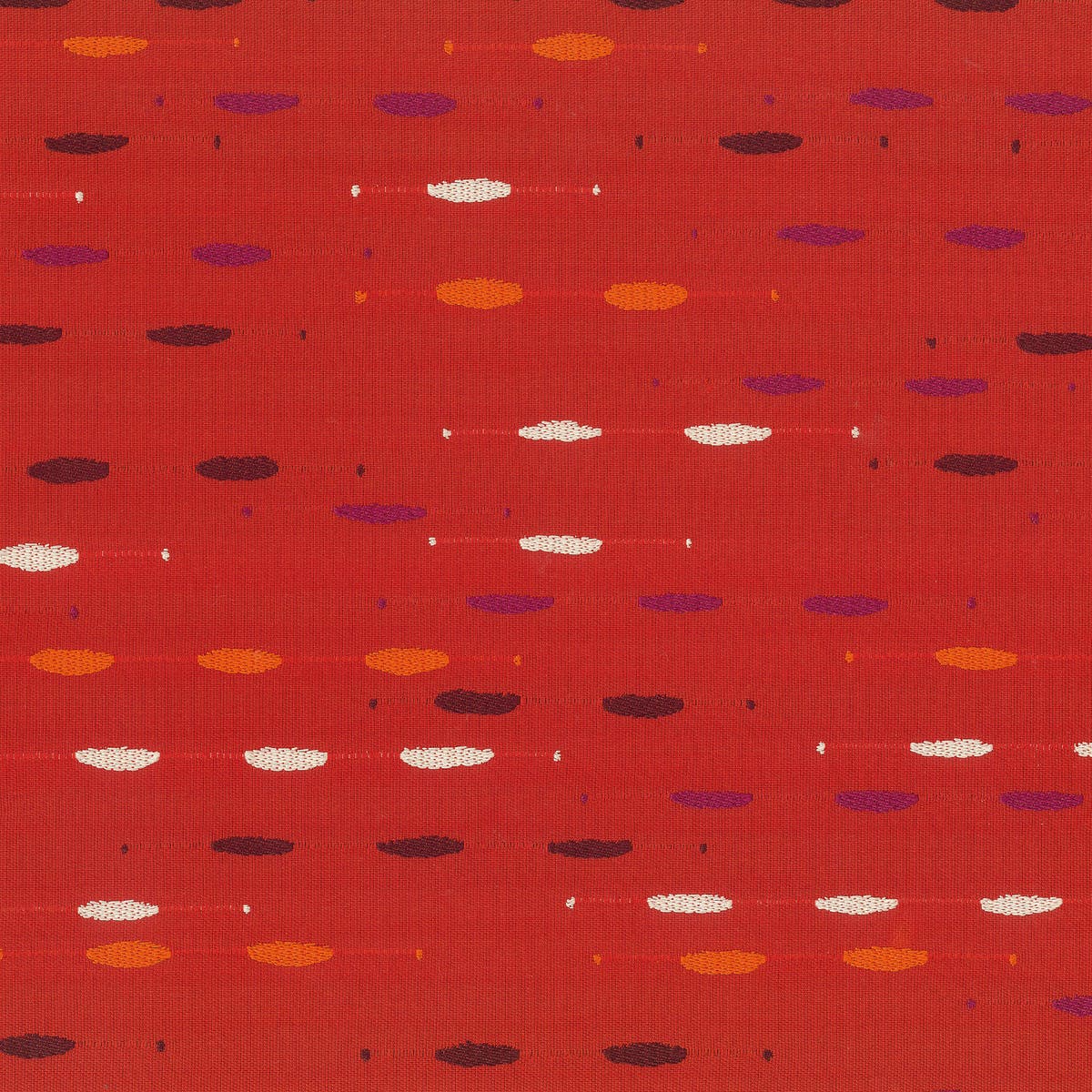 Rubelli Swinging London fabric - Rosso