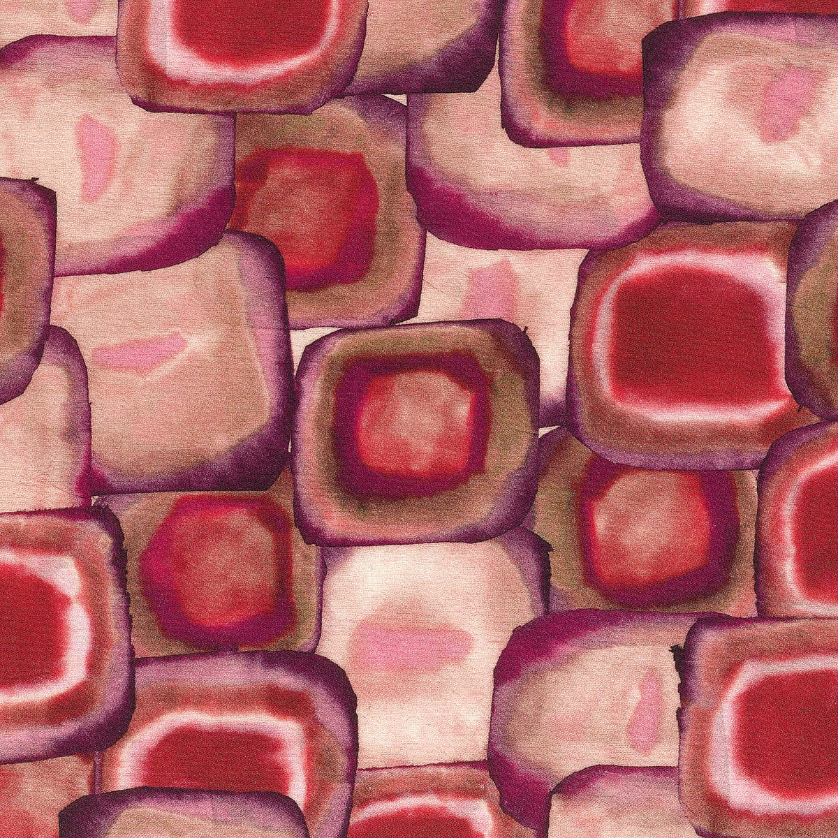 Rubelli Rockstar fabric - Rosso