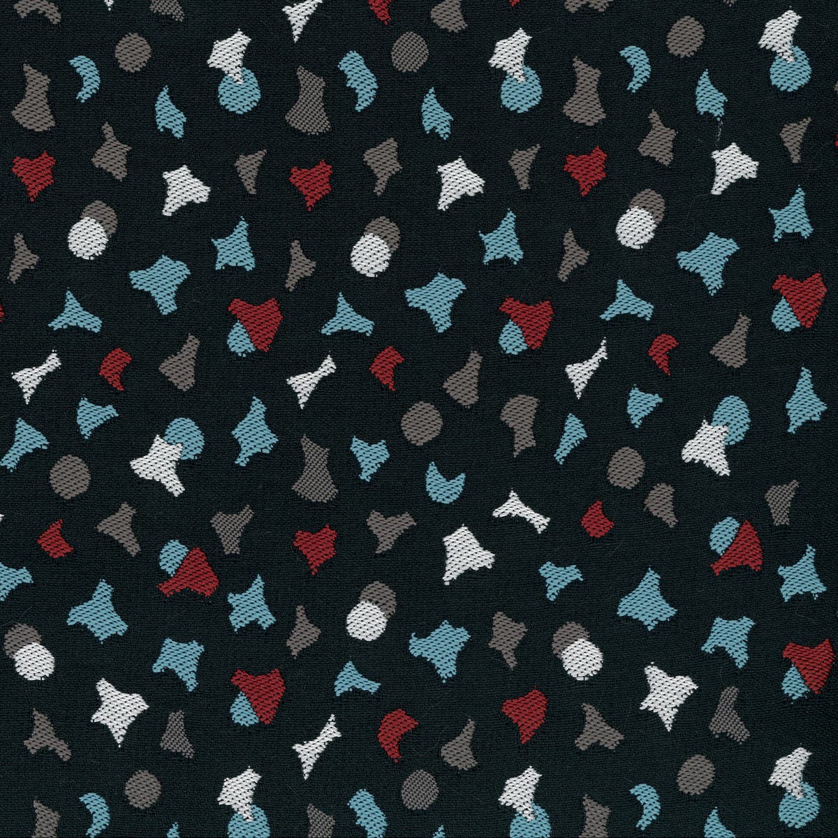 Rubelli Coriandoli S fabric - Black