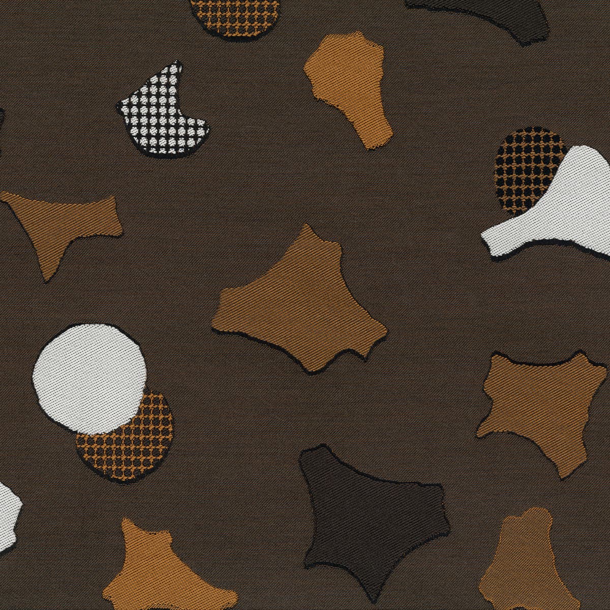 Rubelli Coriandoli Xl fabric - Brown