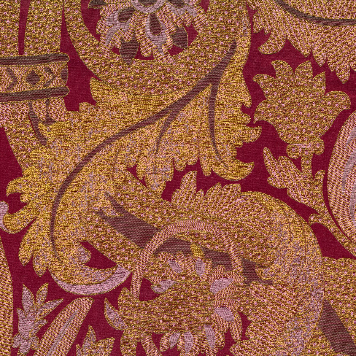 Rubelli Toledo fabric - Rubino