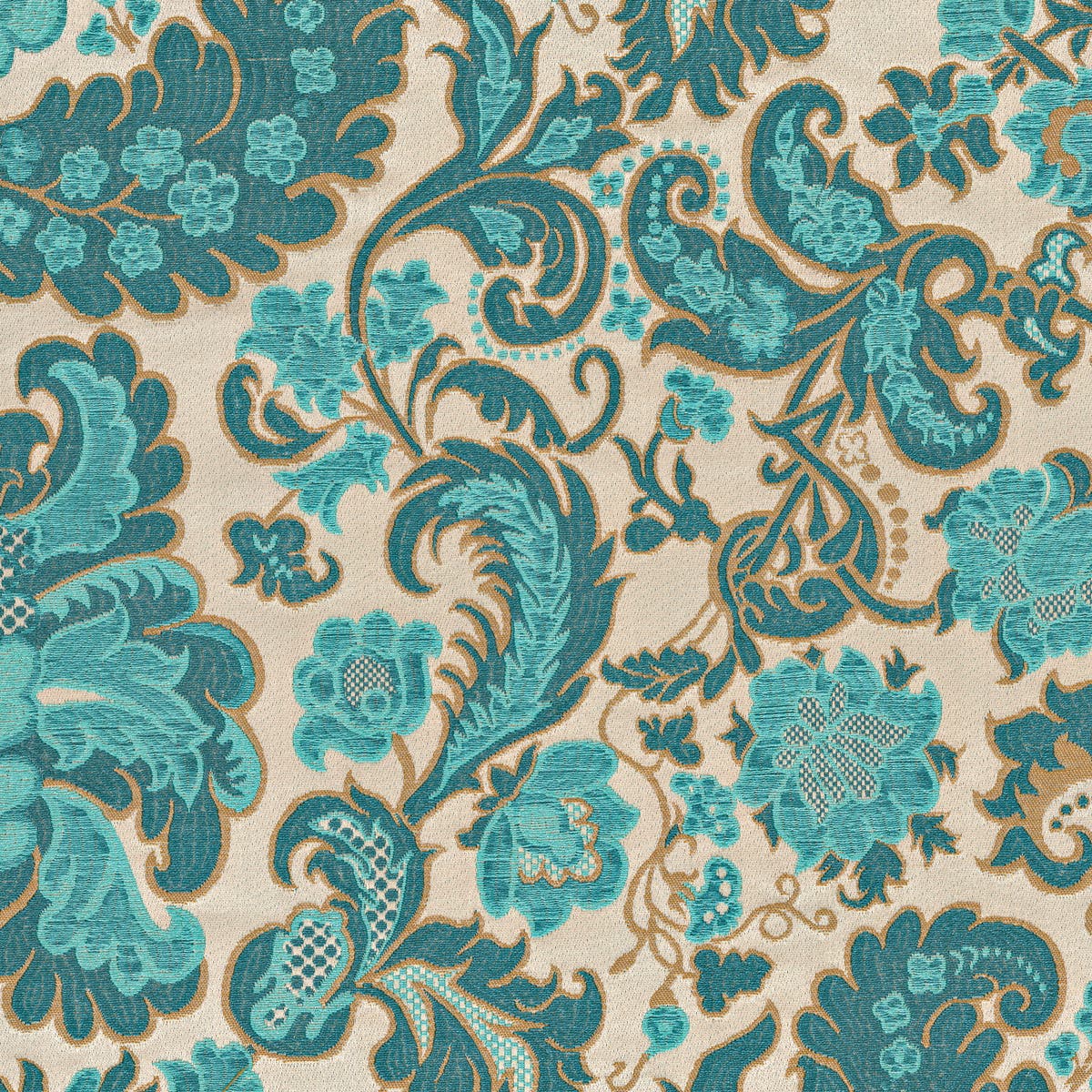 Rubelli Contessa fabric - Acqua