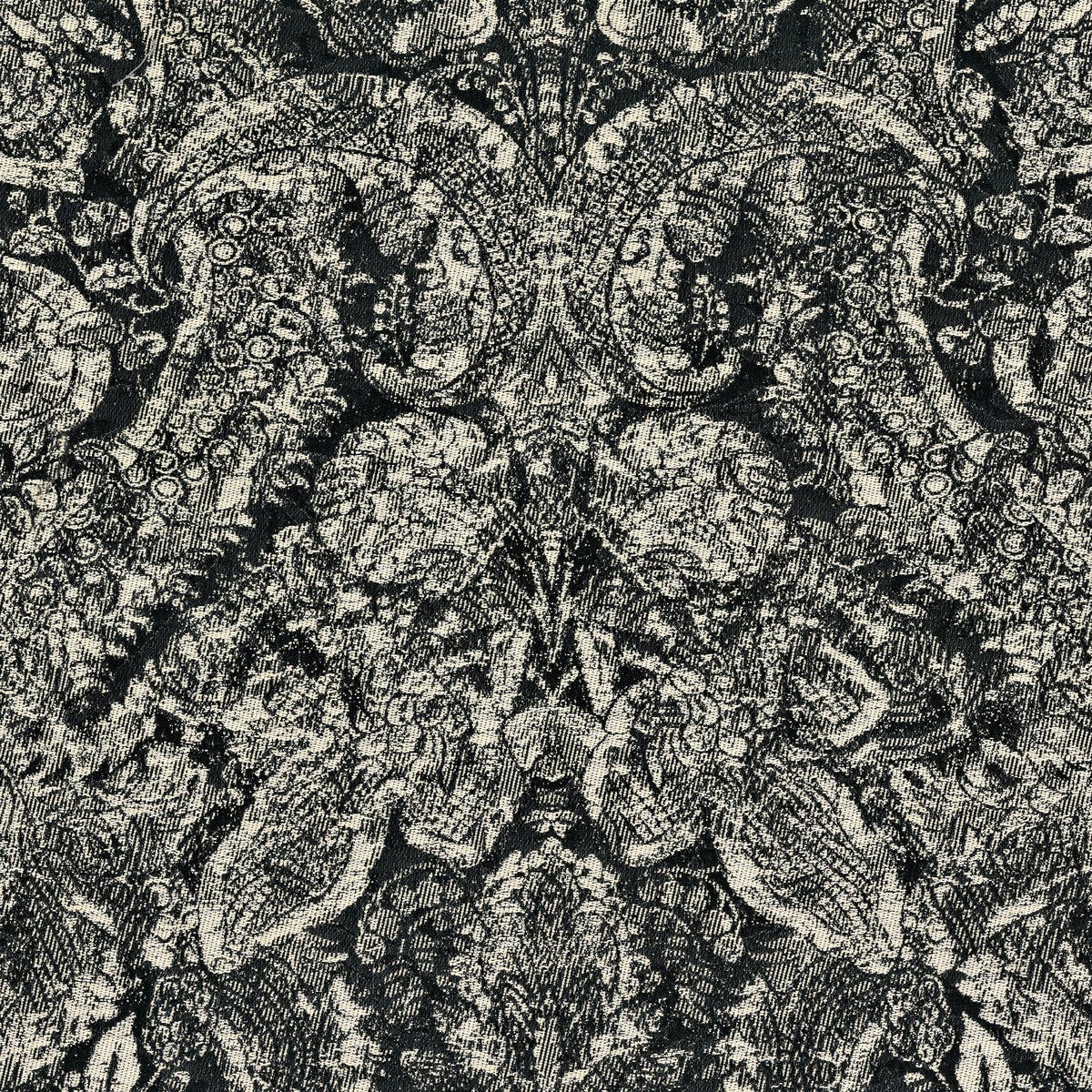 Rubelli Martinique fabric - Nero