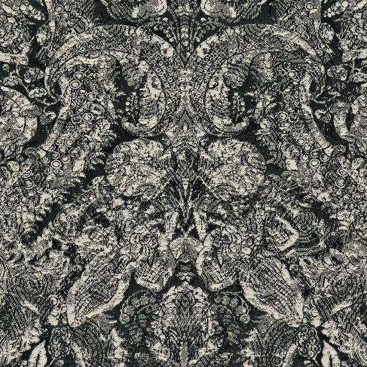 Rubelli Martinique fabric - Nero