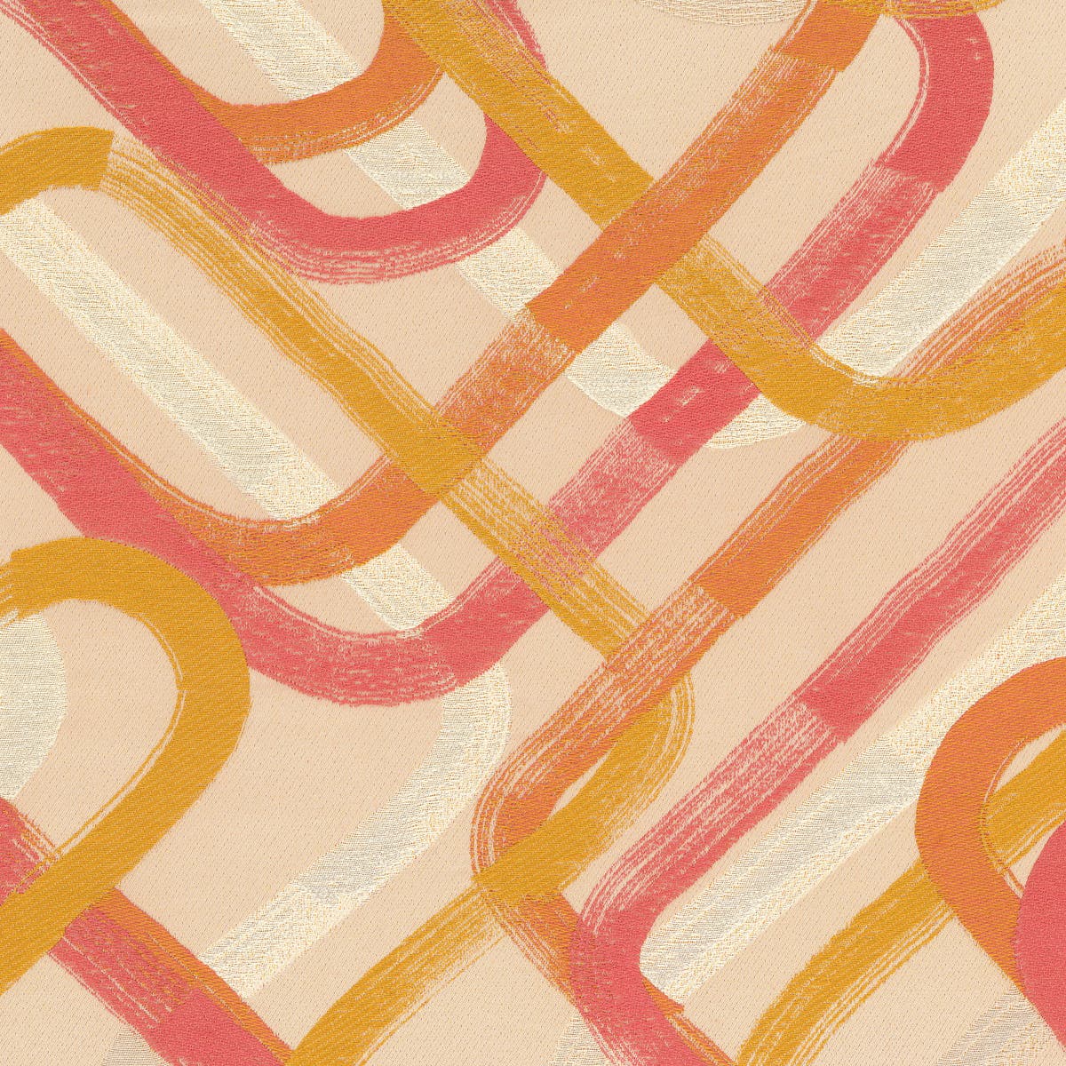 Rubelli Lollipop fabric - Arancia