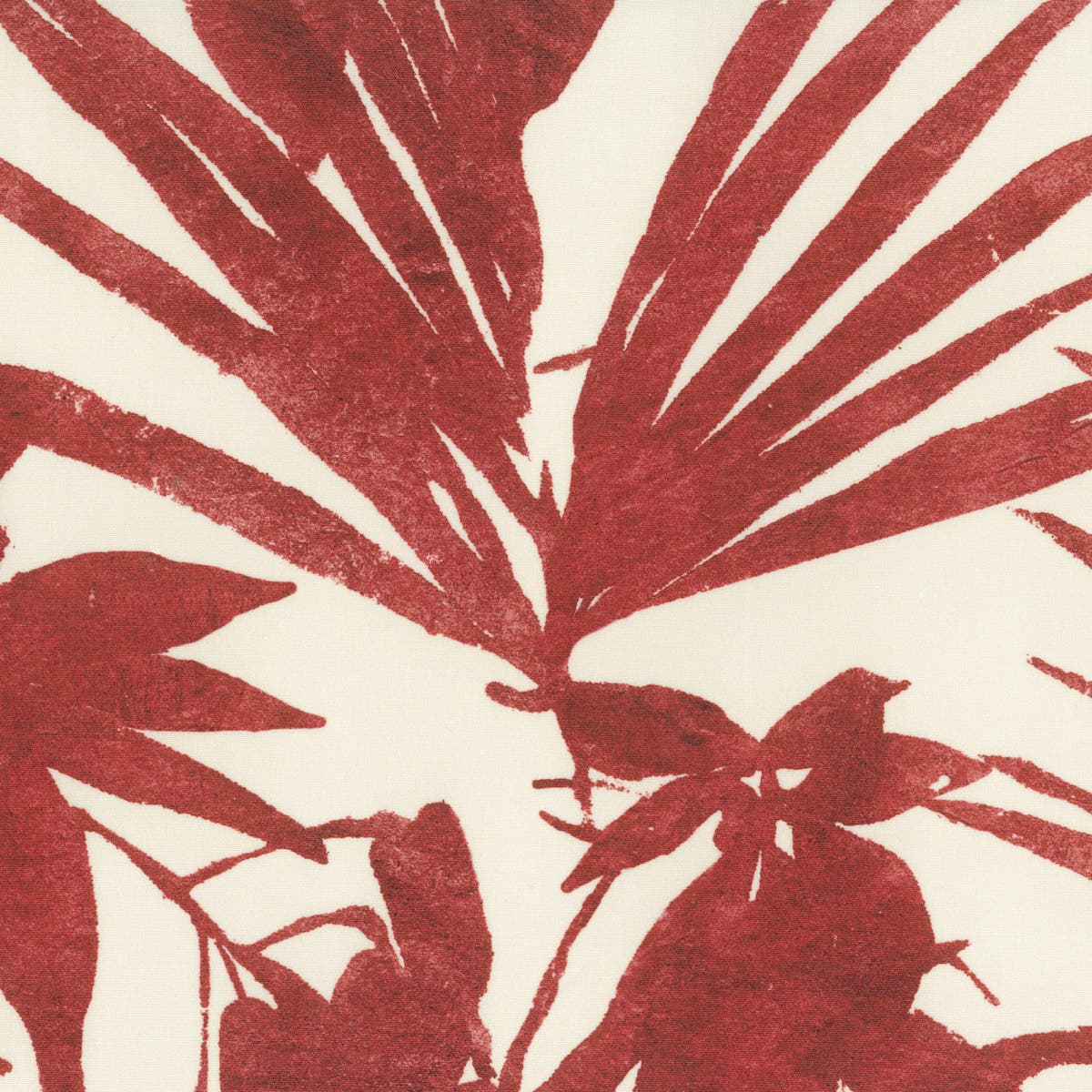 Rubelli Home Jungle fabric - Rubino
