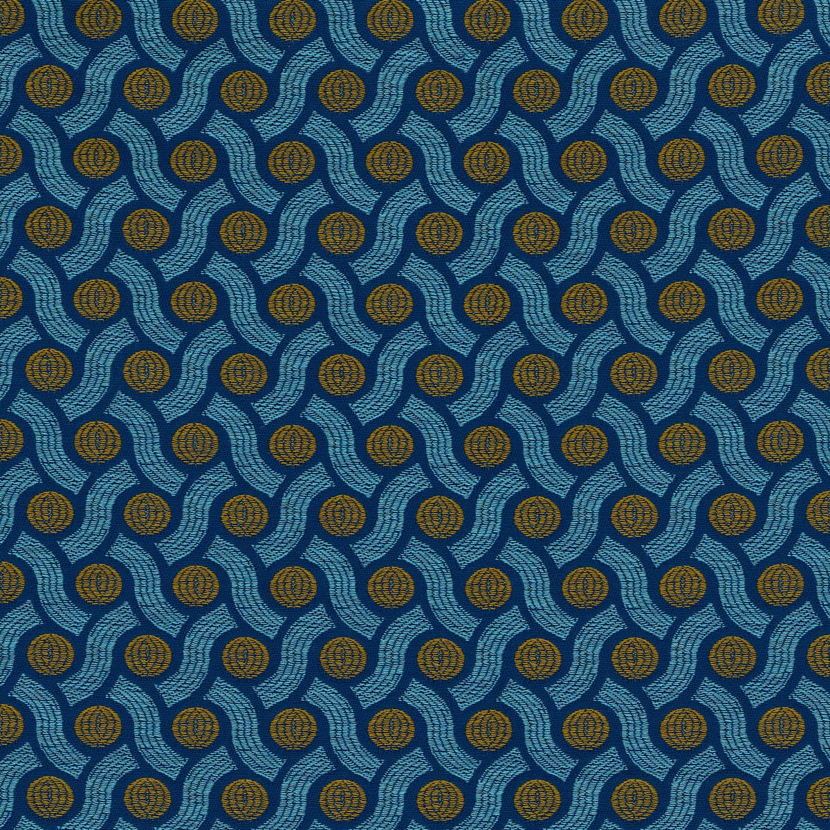 Rubelli Talete fabric - Blu