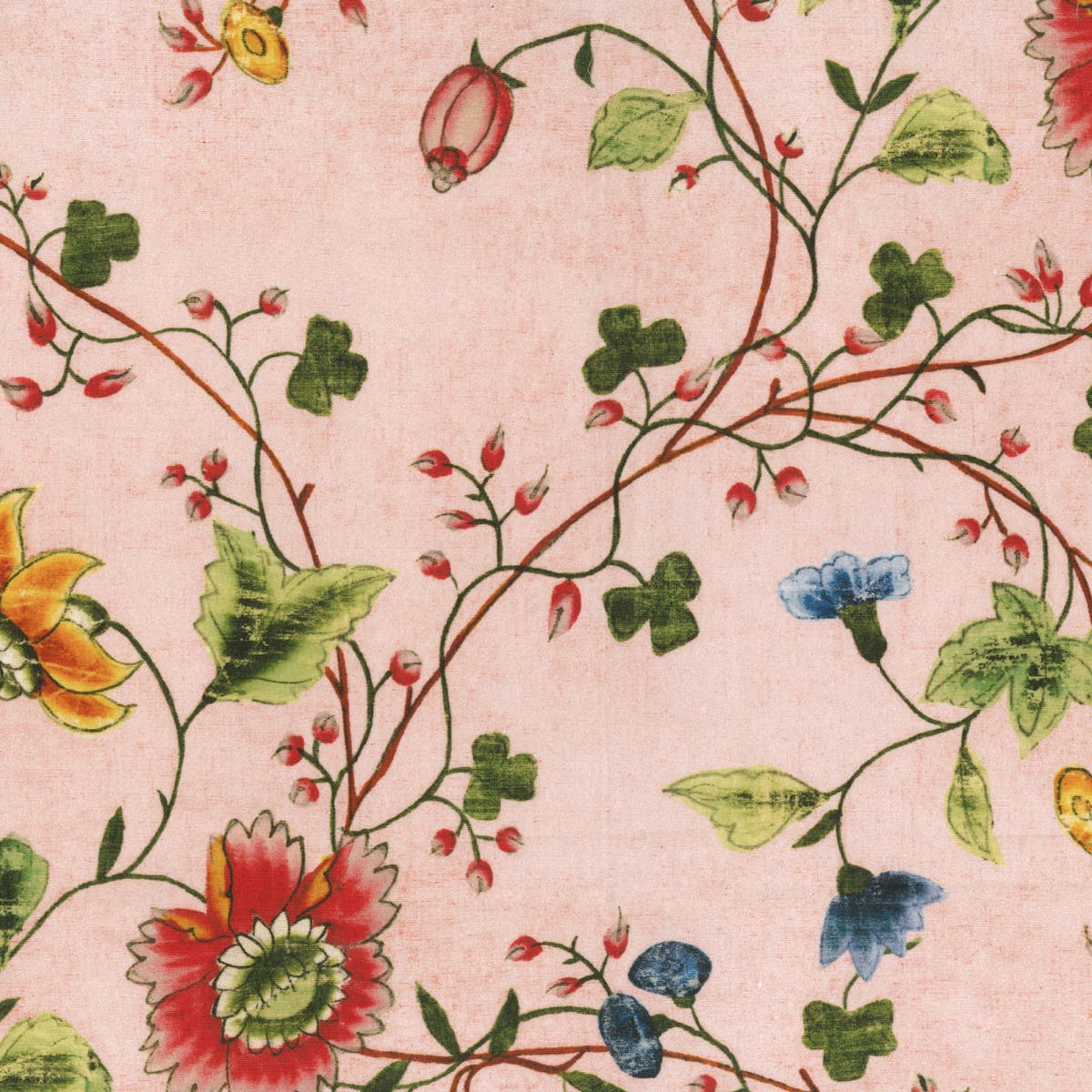 Rubelli Lady Bloom fabric - Rosa