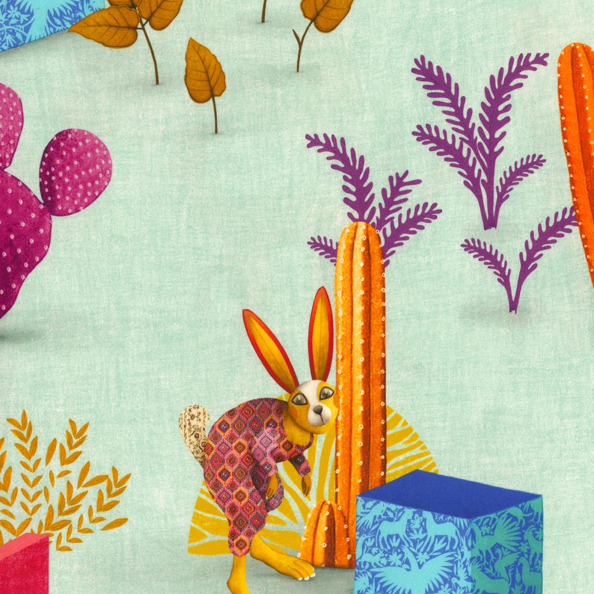 Rubelli Magico Mexico fabric - Giada