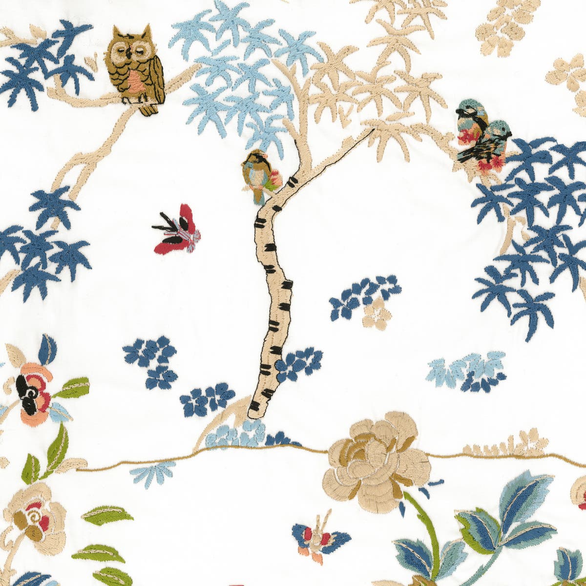 Rubelli Tea Cat fabric - Multicolore