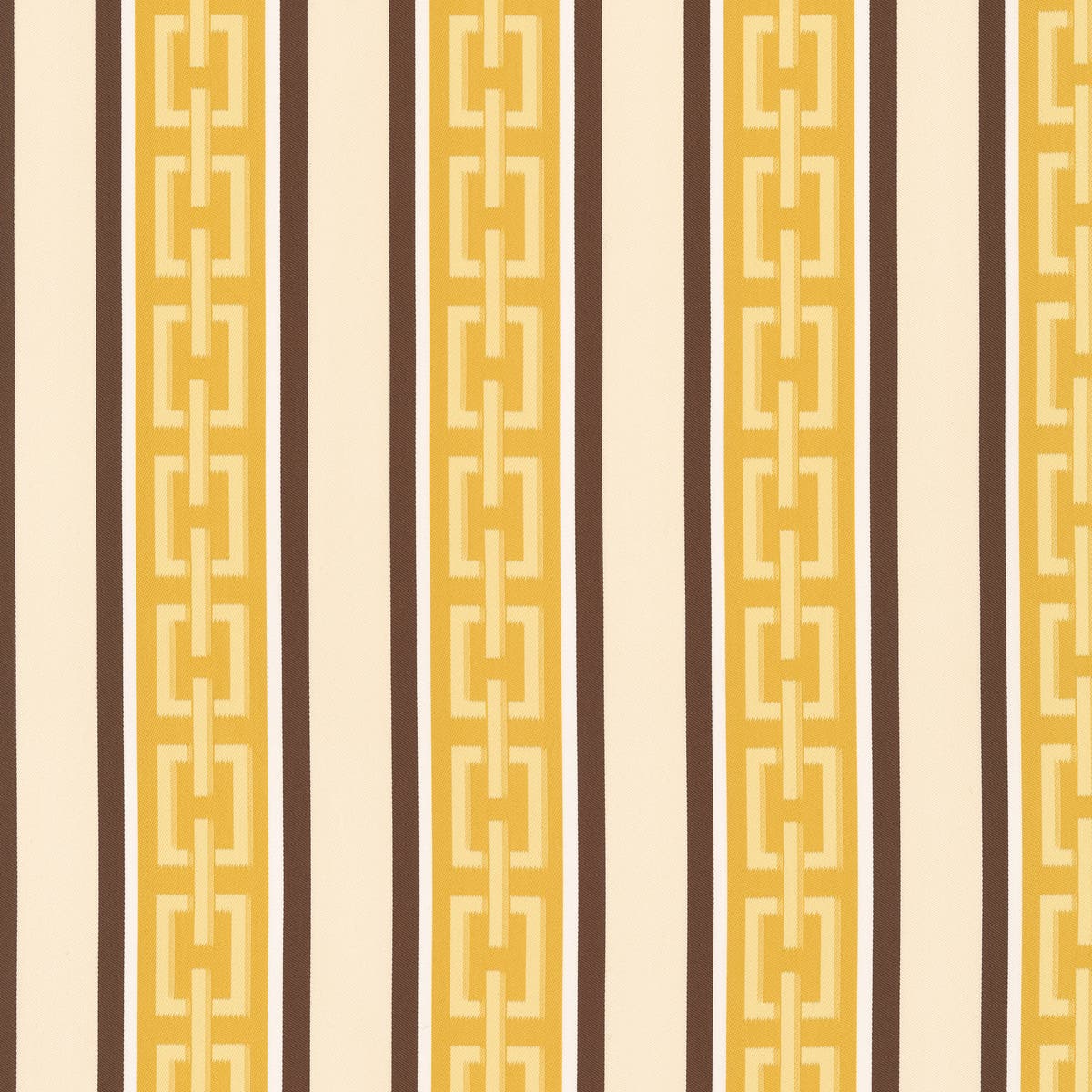 Rubelli Chain Stripe fabric - Cream