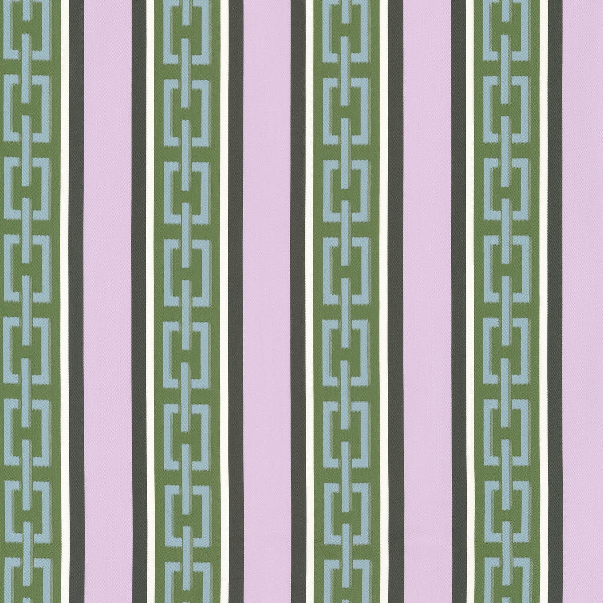 Rubelli Chain Stripe fabric - Lavender