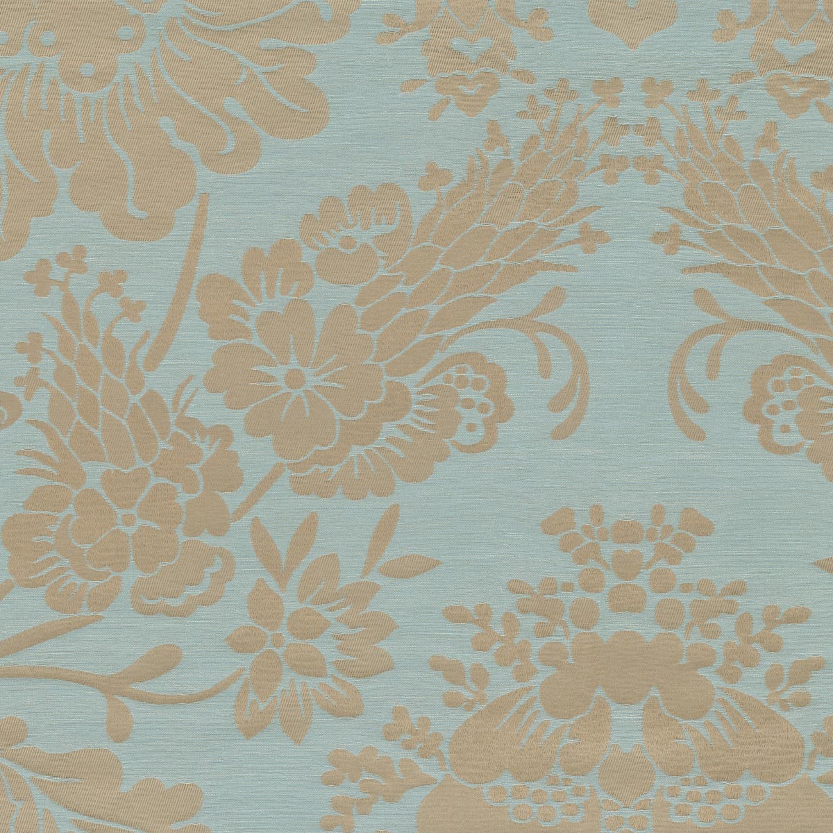 Rubelli Damasco Flirt fabric - Acqua