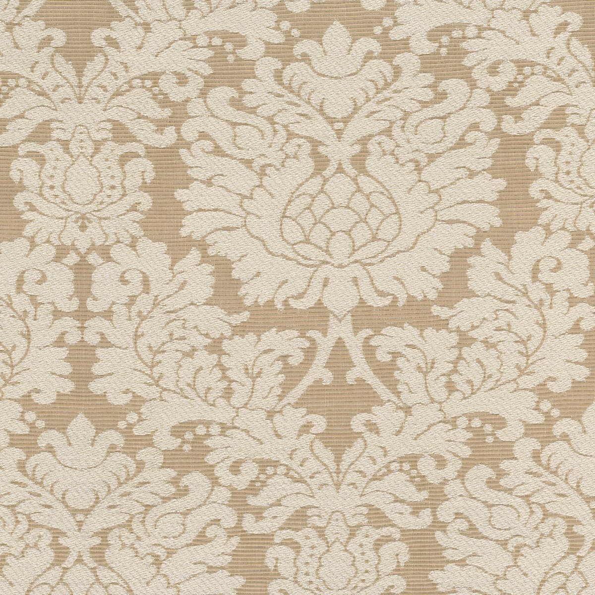 Rubelli Damasco Decoupage fabric - Sabbia