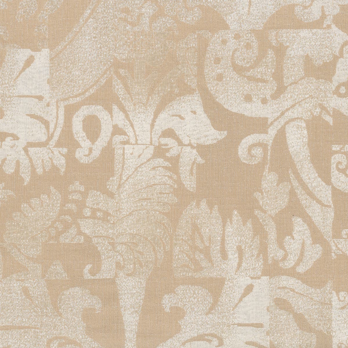 Rubelli Silkglass fabric - Sabbia